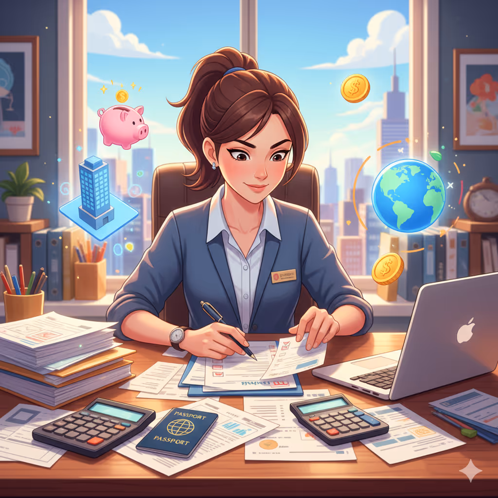 مدارک لازم برای ویزای سرمایه گذاری