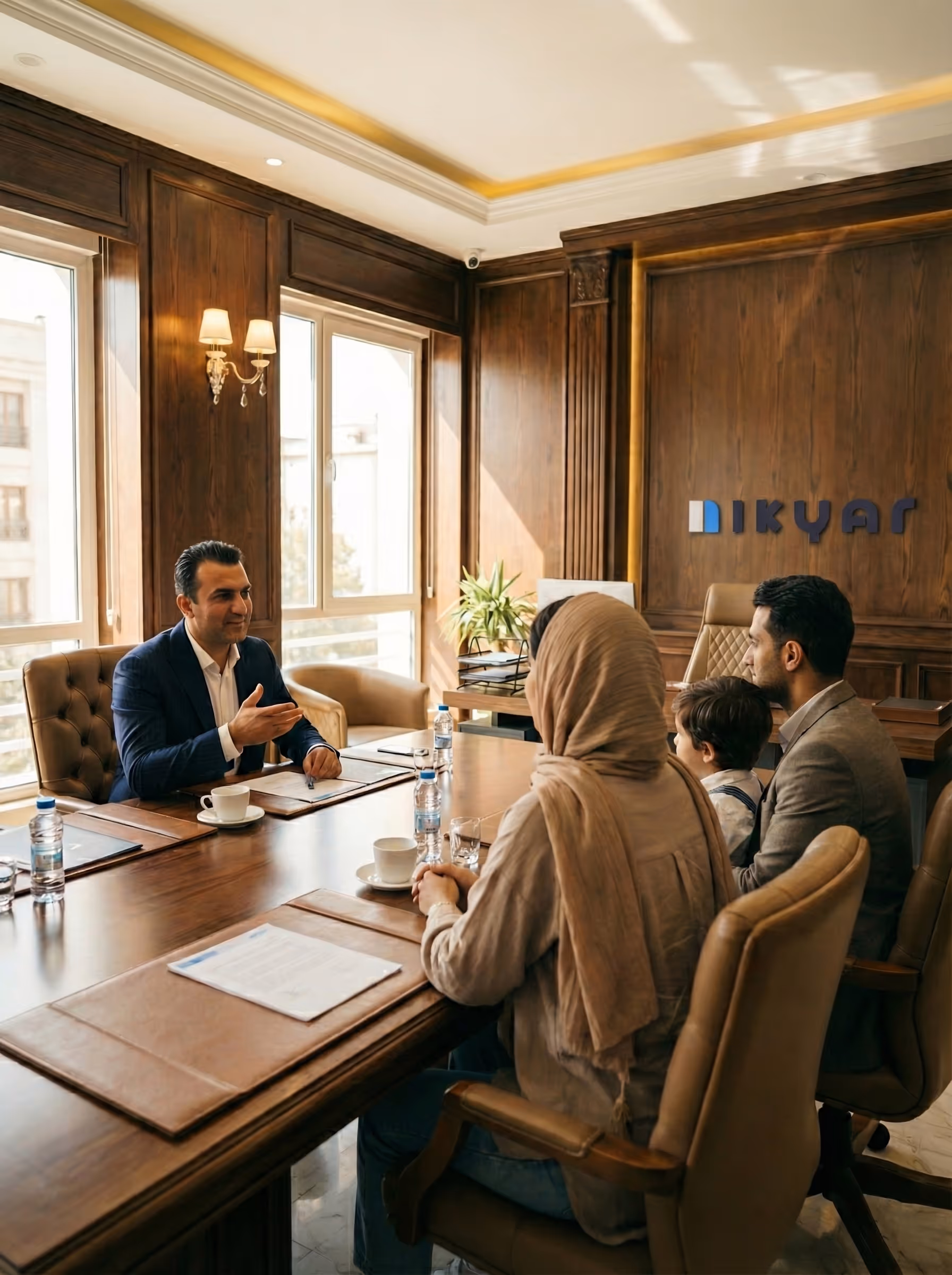 جلسه مشاوره مهاجرتی نیکیار با متقاضیان