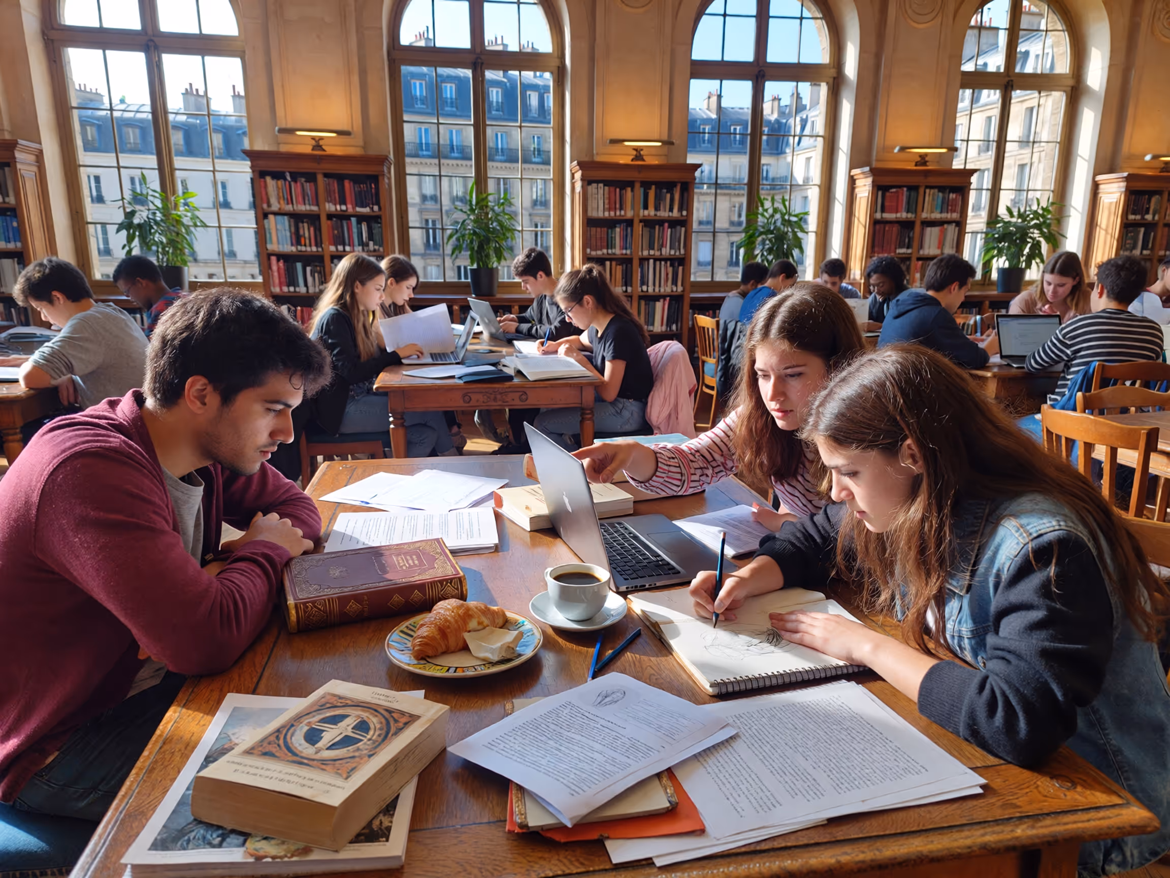 مقاله کار دانشجویی فرانسه